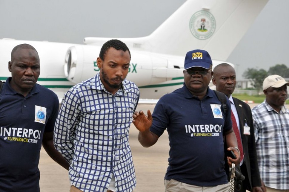 Suspected Nyanya bomber, Ogwuche, arriving Nigeria