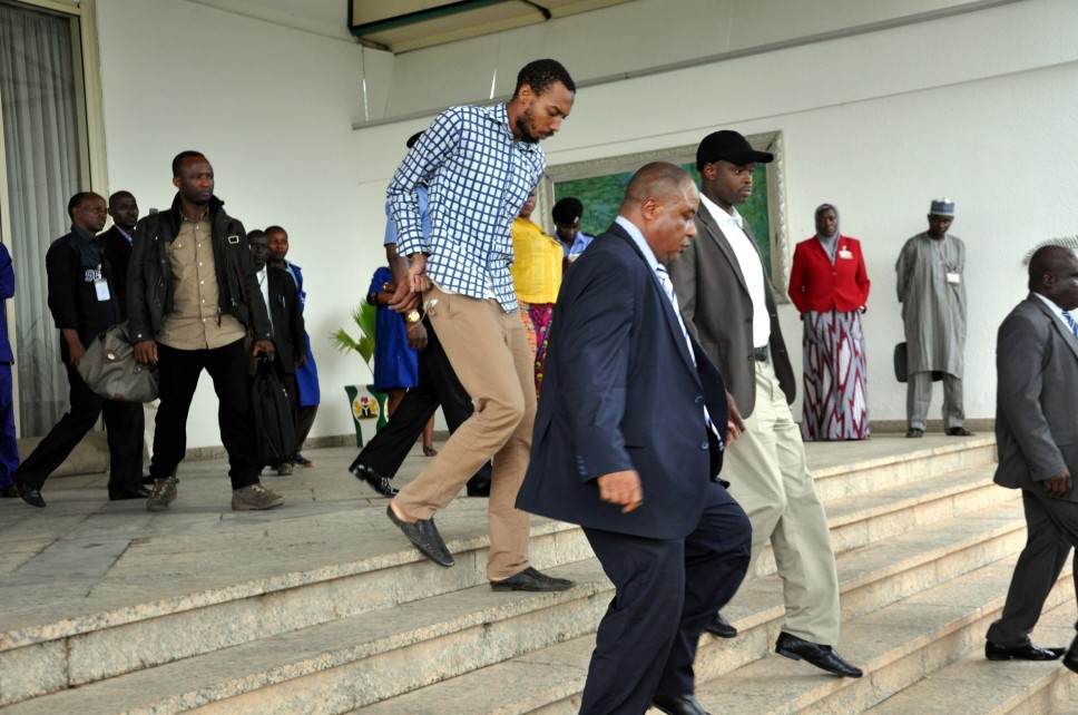 Suspected Nyanya bomber, Ogwuche, arriving Nigeria