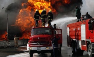 Borno fire service has 60 trucks but just one driver