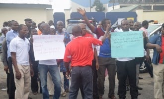 Protests are illegal here, Arik tells unions