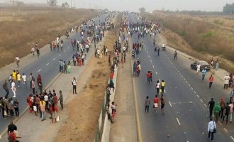 UniAbuja students protest colleague’s death, block major highway