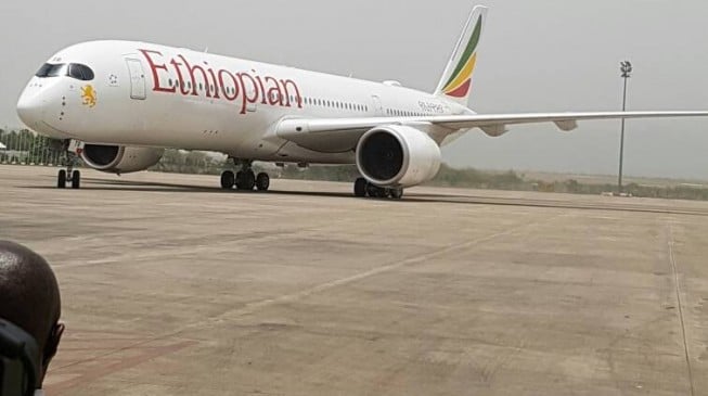 Ethiopian Airlines lands in Abuja as airport reopens after six weeks