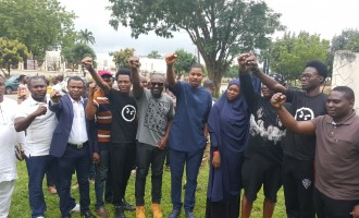 Senate to anti-Buhari protesters: Pray for him, you may find yourselves in a similar situation