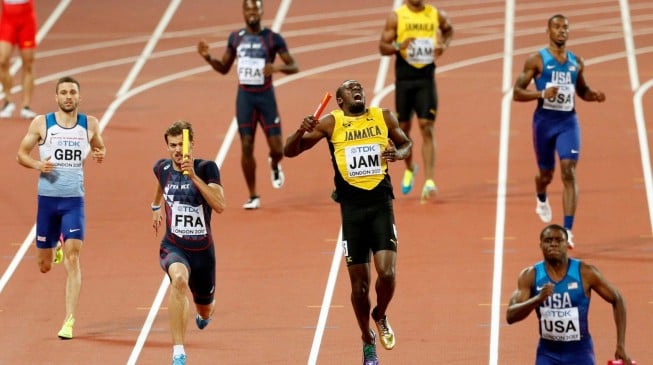 London 2017: No fairytale ending for Bolt, unable to finish final race