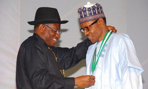 Jonathan applauds Buhari’s call for unity in fight against terrorism