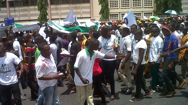 Abuja rally urges Jonathan to seek re-election