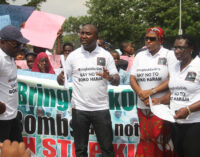 Rival #BringBackOurGirls group says protests should be against Boko Haram