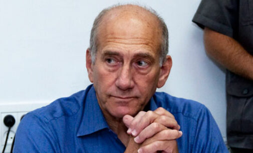 Former Israeli PM Olmert sentenced to six-year jail term for corruption
