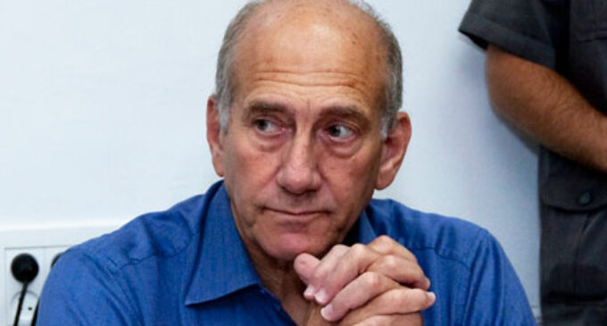 Former Israeli PM Olmert sentenced to six-year jail term for corruption