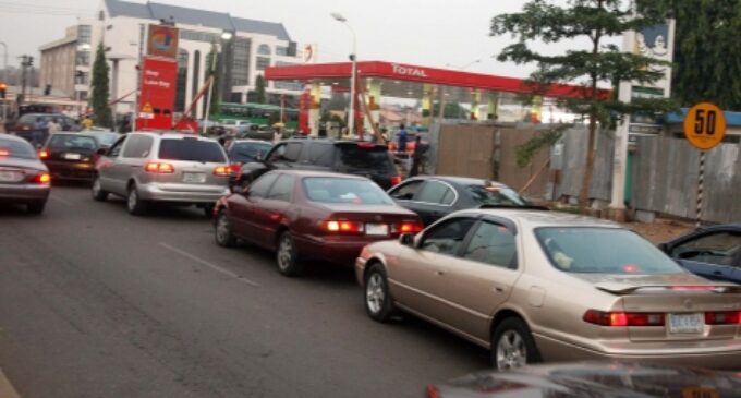 Petrol selling for N150, N200 per litre in Lagos