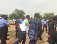 Police manhandle TheCable journalist, Melaye