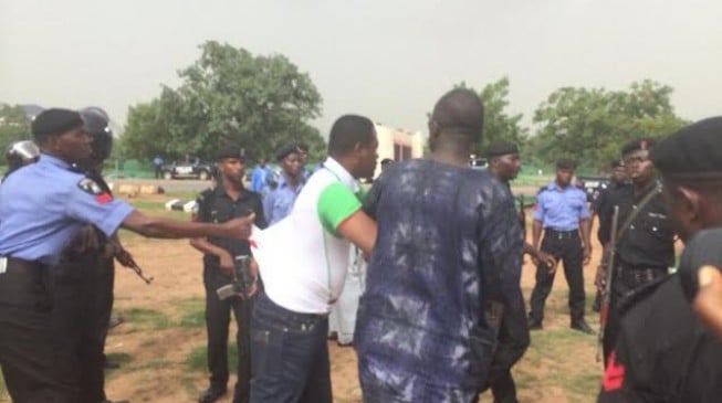 Police manhandle TheCable journalist, Melaye