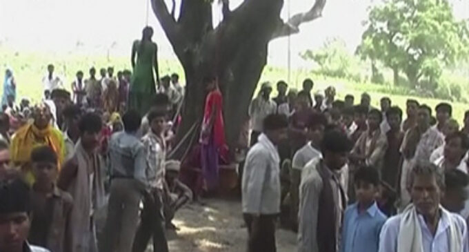Gang rapes and hangs teenagers in India