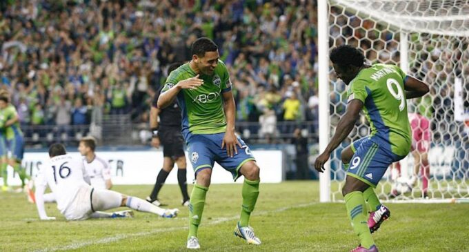 Martins scores in Sounders’ 1-0 win over Earthquakes