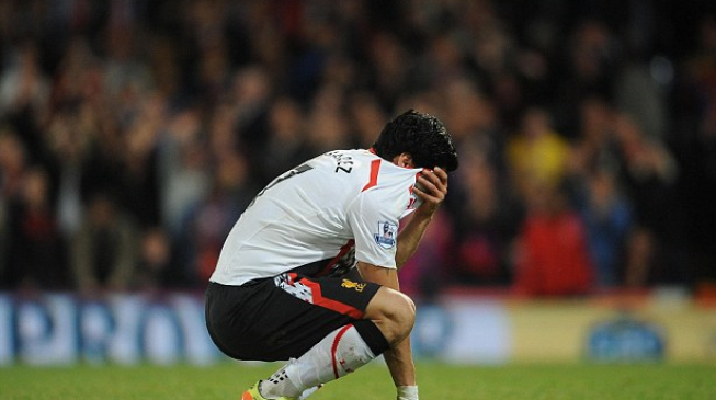 Suarez crying after Liverpool 3-3 Crystal Palace