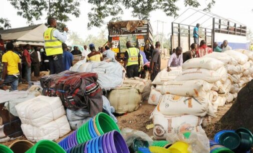 NEMA donates relief materials to victims of Taraba violence