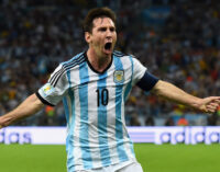 World Cup: Messi scores, Argentina wins