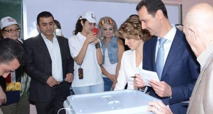 Syria holds election amid violence