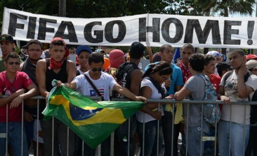Protests herald Brazil 2014 World Cup