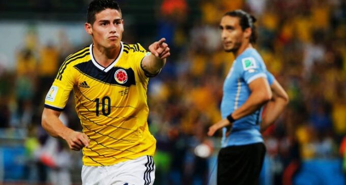 Colombia make first ever World Cup quarterfinal