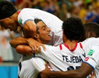 Compact Costa Rica defeat Greece on penalties