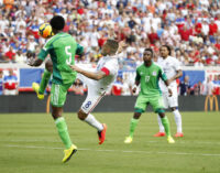Eagles round off World Cup preparations with defeat to US