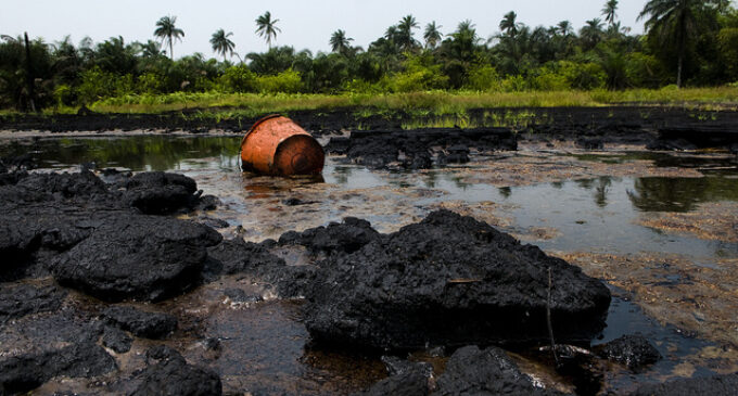 Shell pipeline spills 110 barrels of crude oil into Bayelsa community