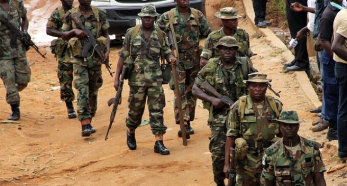 Soldiers ‘deal with’ B’Haram at Buratai’s town