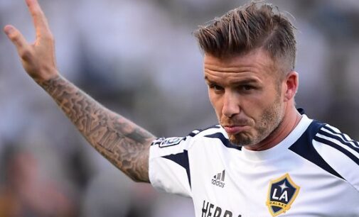 MEMORY LANE: Beckham does wonders with 3 balls and 3 trash cans