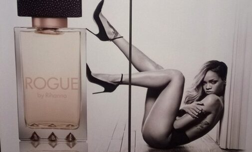 Rogue! This Rihanna advert is considered ‘sexually suggestive’