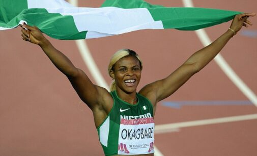 Okagbare wins 100m gold