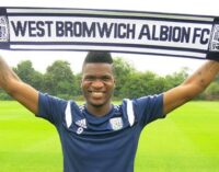 Westbromwich Albion sign Brown Ideye in record transfer