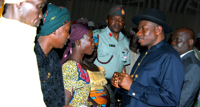 Jonathan promises to rebuild Chibok