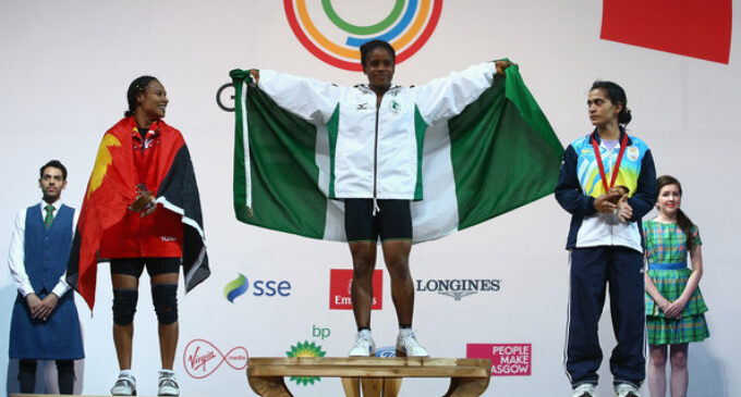 Teenager wins Nigeria’s first gold in Glasgow