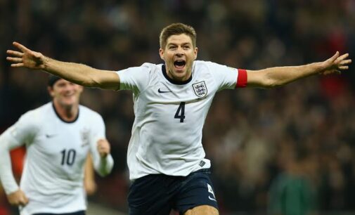 Gerrard quits international football