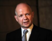Hague, British foreign secretary, resigns