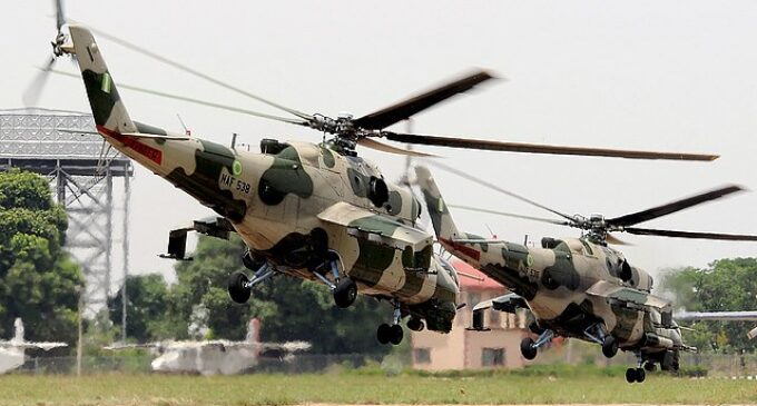 Two die in crash of Air Force helicopter