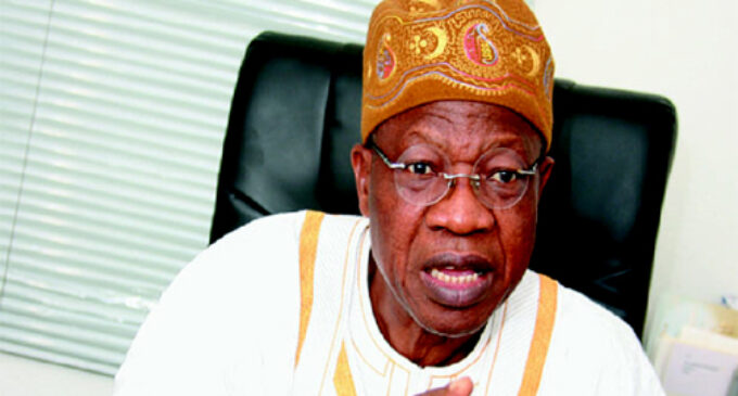Buhari’s four weeks in office better than Jonathan’s 5 years, says Lai Mohammed