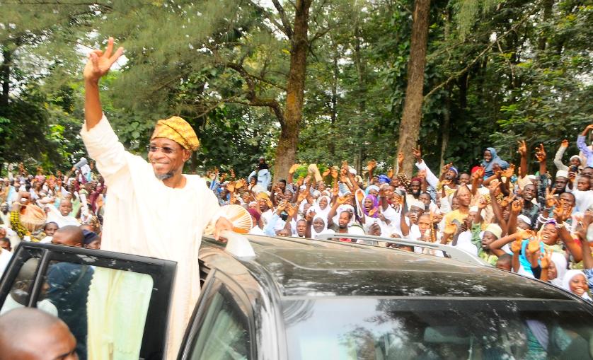 AREGBESOLA celebrating