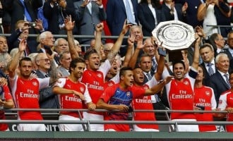 Gunners thrash City to lift Community Shield