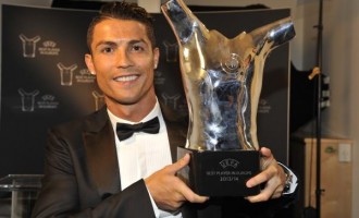 Ronaldo voted Europe’s best