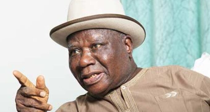Edwin Clark: Saraki is my son… I have a duty to stand by him