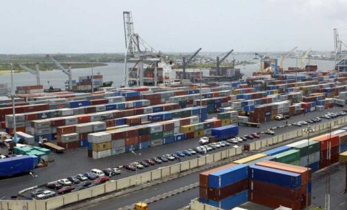Imported goods pile up at the ports over Ebola