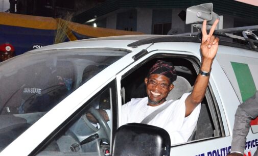 OFFICIAL: Aregbesola re-elected Osun governor