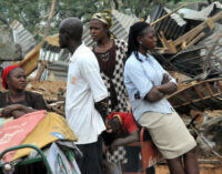 340 shanties demolished in Abuja