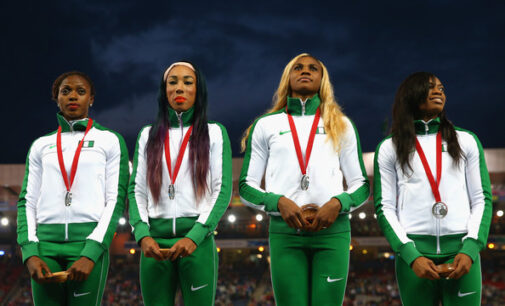 It’s silver in women’s 4×400, 4×100 relays