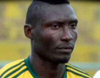 Cameroonian striker dies after being struck by object thrown from stands