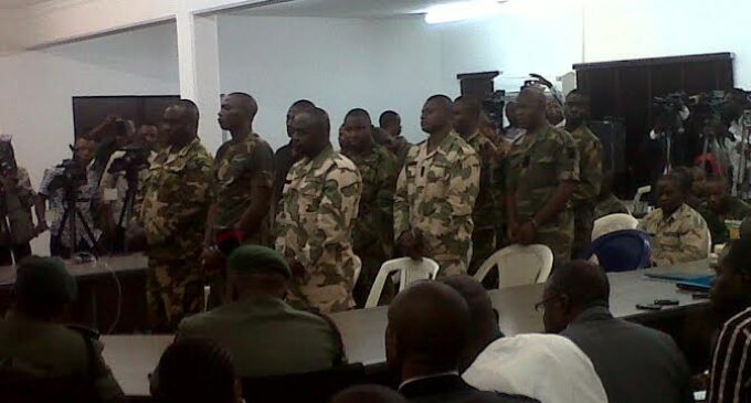 Oshiomhole pleads with Buhari to pardon convicted soldiers