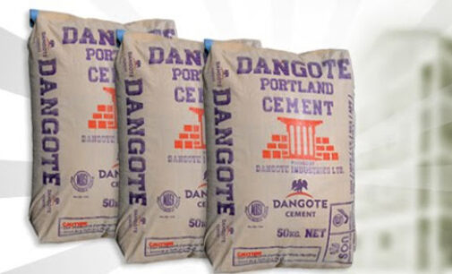 Dangote cement now N1000