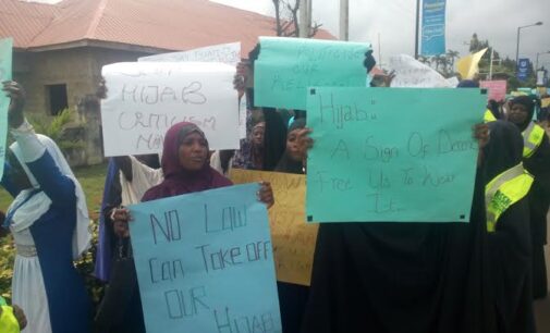 Protest, as court adjourns ruling on hijab in Lagos schools